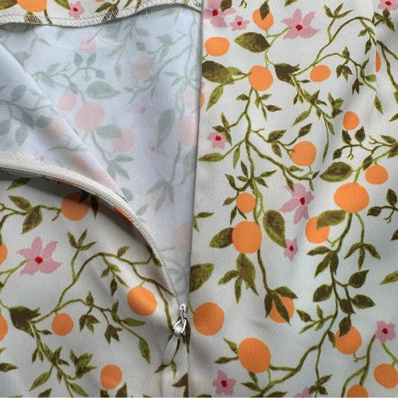 URBAN OUTFITTERS Floral Midi Skirt with High Slit Size SP - Picture 10 of 14